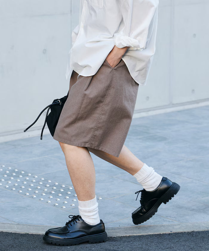 Washable Linen Mix Shorts [Limited Edition]