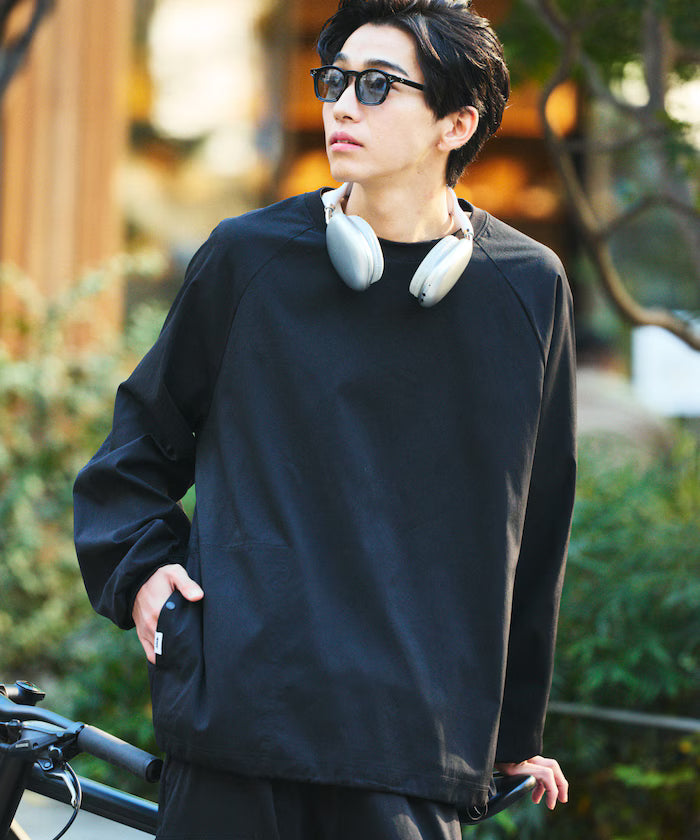 AiRide/Air Ride Relax Fit Raglan Long Sleeve Pullover/Pocketable/Quick Dry/UV Cut [Limited Edition]