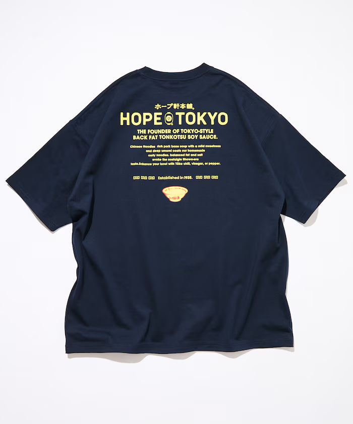 Hope Ken Honpo x FREAK'S STORE Exclusive Big Silhouette Back Print Crew Neck T-Shirt [Limited Edition]