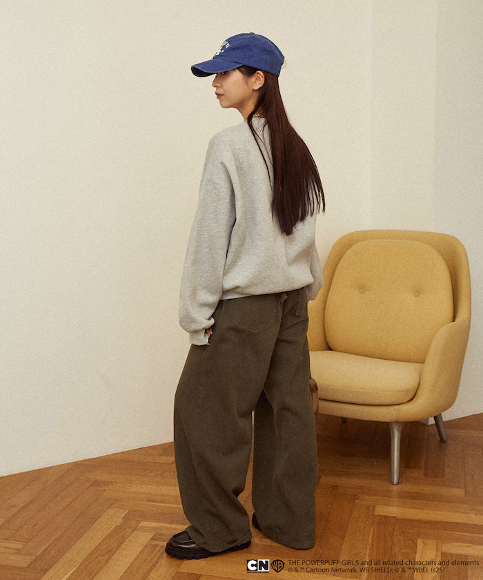 The Powerpuff Girls Front Art Crew Neck Sweatshirt Limited Edition