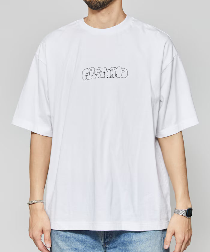 6oz Front Art Print Crew Neck T-Shirt / Skater Logo / Printed T-Shirt