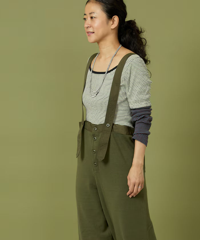 Knit Military Overalls