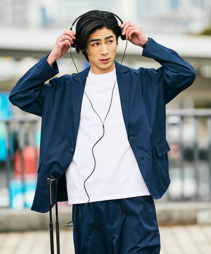 AiRide/Air Ride Relax Fit Packable Travel Set Up/Tailored Jacket/Wide Tapered Pants/Quick Dry/UV Cut 【Limited Edition】