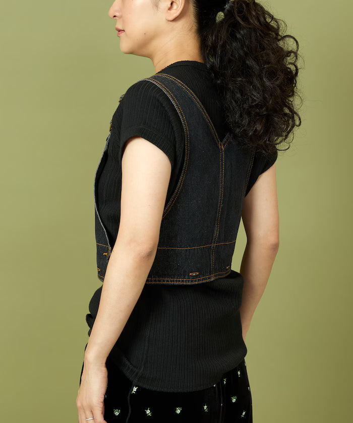 Tulle Docking Salopette Dress