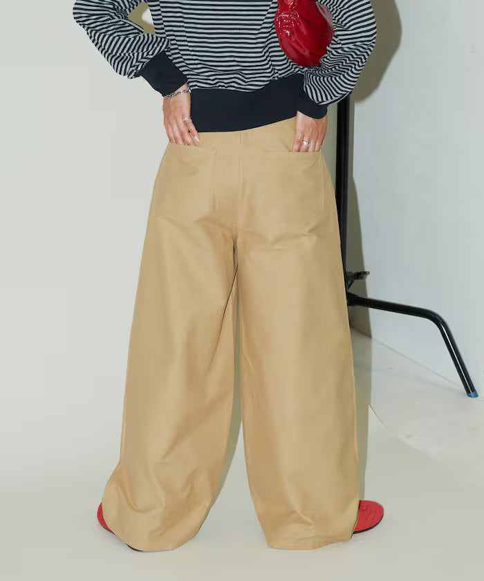 Barrel Pants with Slash Pocket Limited Edition