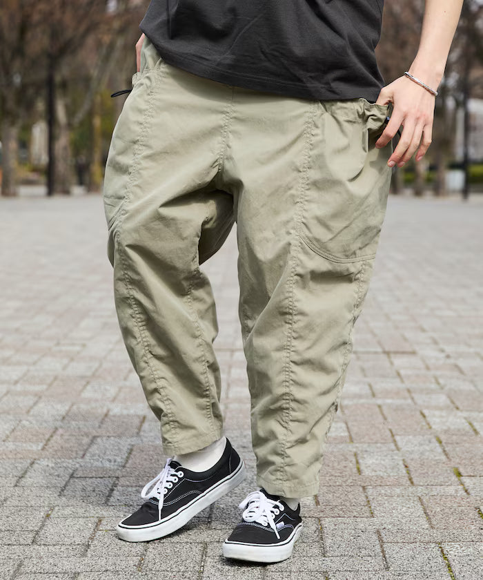 Wide Silhouette Barrel Leg Pocket Code Easy Cargo Pants [Limited Edition]