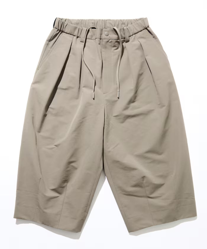 Limited Release Drymix(R) Dry Mix Wide Silhouette Tuck Three Quarter Pants Quick Dry UV Cut