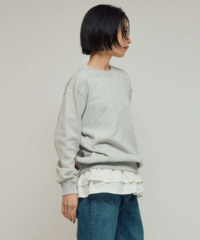 Organic Cotton Multiway Color Sweat / Back毛 Sweat / Set Item
