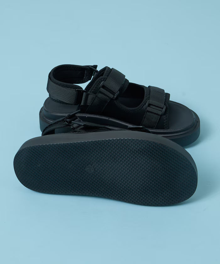 Limited release 2way volume sole double trap sports sandals platform sole