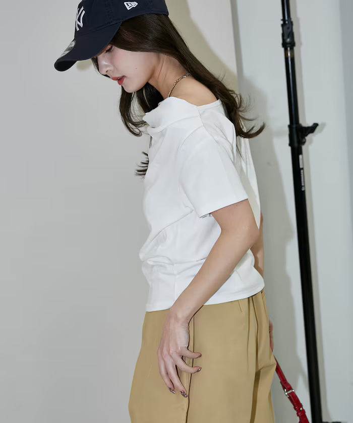 2WAY Draped T-Shirt Limited Release