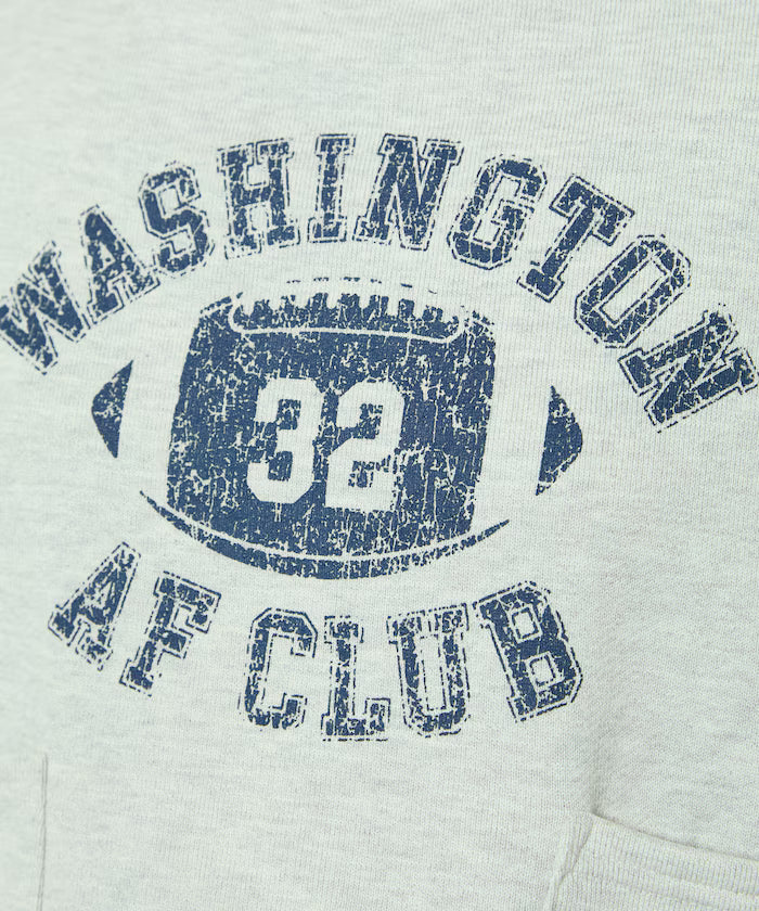 Boat Neck Short Sweatshirt