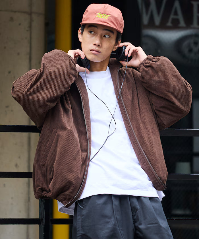 Relaxed Fit Corduroy Mid Padding Stand Blouson [Limited Edition]