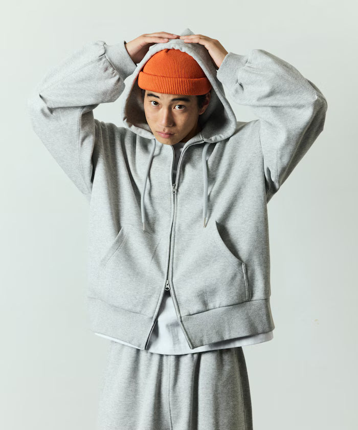 Relaxed Fit Bonding Zip-Up Parker [Limited Edition]