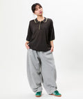 Limited Release Wide Silhouette Cool Touch Barrel Leg Sweatpants - Dark Gray