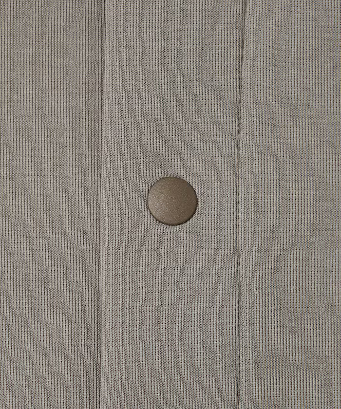 Big Silhouette Spindle Cardboard One Point Logo Snap Button Sweat