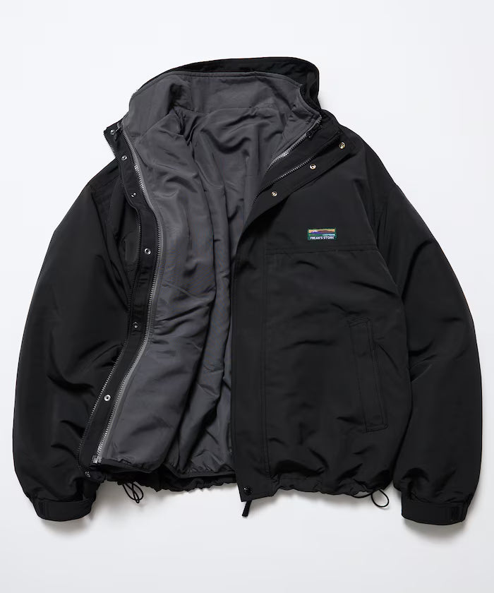 Reversible Liner Set 4way Stand Collar Blouson / Nylon Fleece Liner Set / 2-piece Set [Limited Edition]