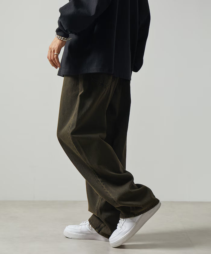 Wide Straight Denim Pants [Limited Edition]