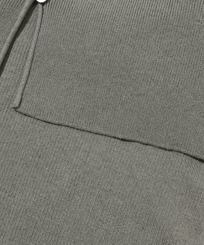 Functional Fabric Silk Blend Knit Ensemble Dress / Anti-Pill / Machine Washable