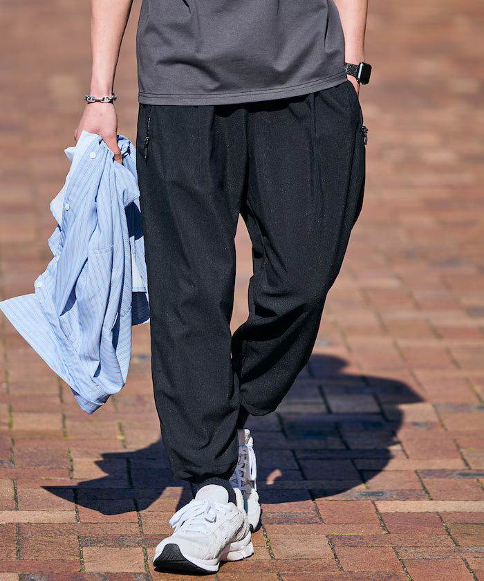 AiRide/Air Ride Semi-Wide Silhouette Cropped Easy Pants/Pocketable/Quick-Dry/UV Cut 【Limited Edition】