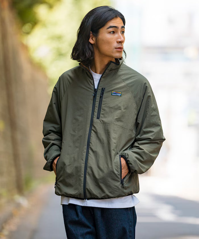 Relaxed Fit Nylon Fleece Reversible Blouson [Limited Release]