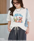 TOY STORY/Character Print T-Shirt Limited Edition - Off White