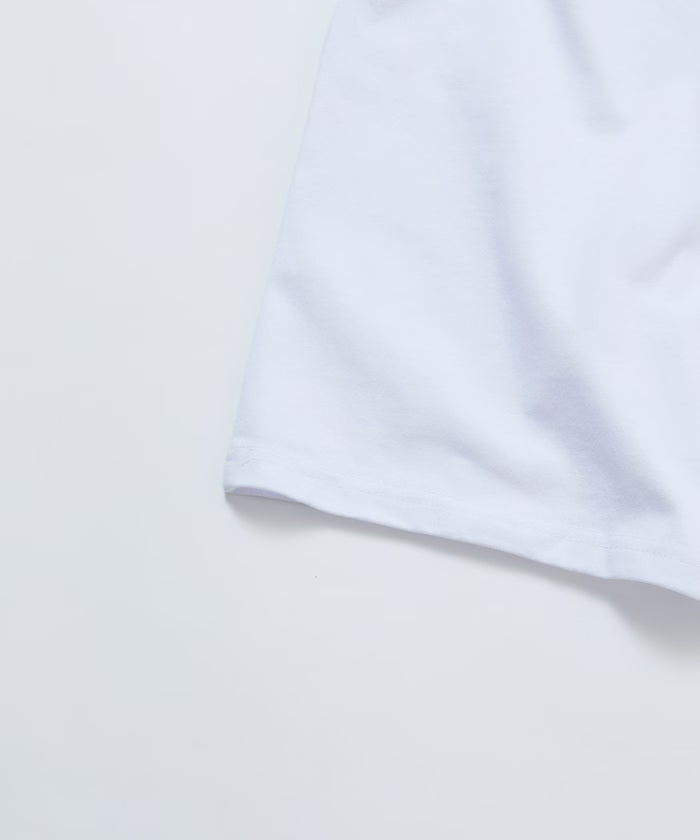 Big Silhouette Receipt Motif Back Print T-Shirt 【Limited Edition】