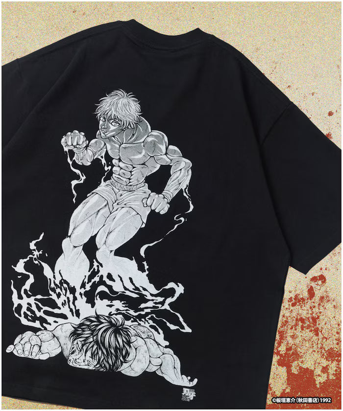 [June 12 12:00 Sale Start] Baku 「Hanma Baki/Awakening」 Print Crew Neck T-Shirt