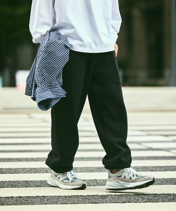 12oz Heavyweight Relaxed Fit Sweatpants / Setup Compatible 【Limited Release】 - Black