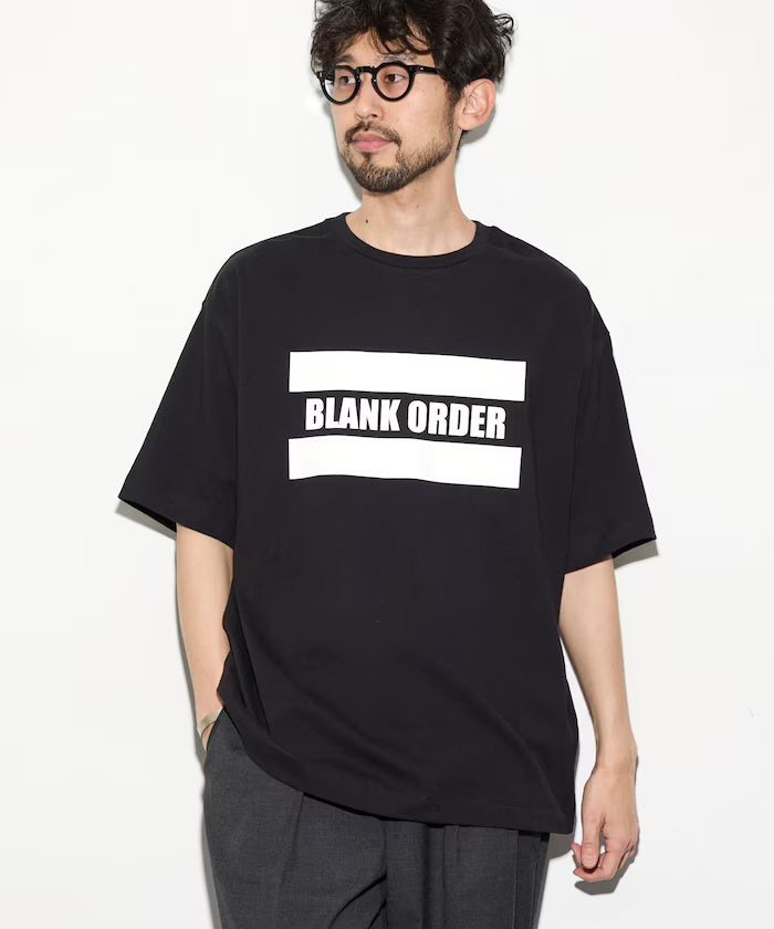 6oz Front Logo Print Crew Neck T-Shirt / Back Print T-Shirt PRINT BURGER