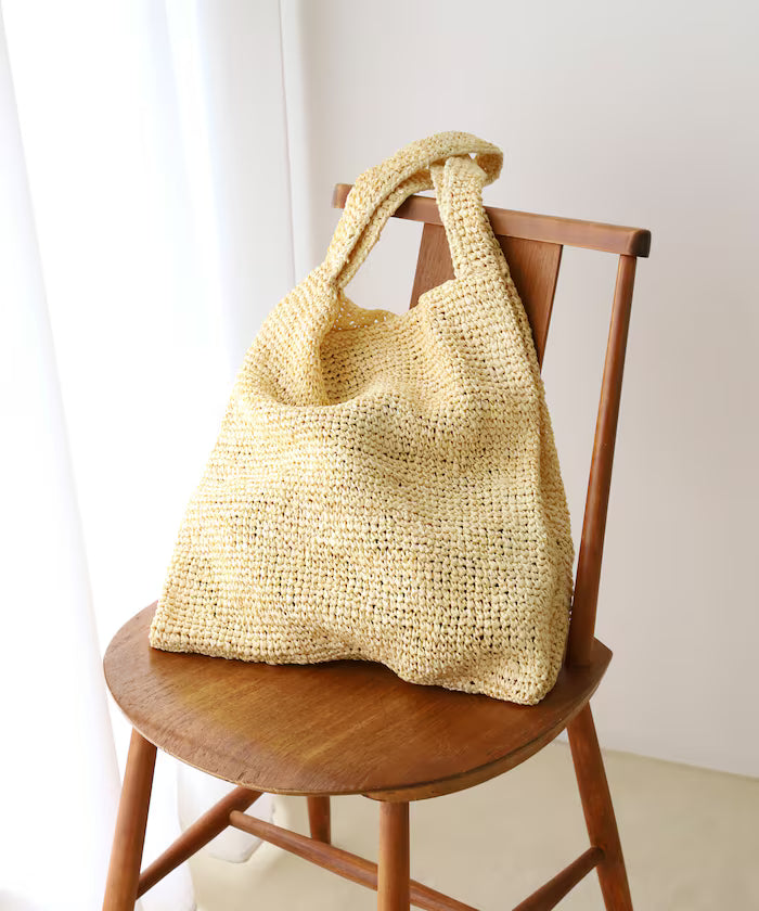 Raffia Tote Bag