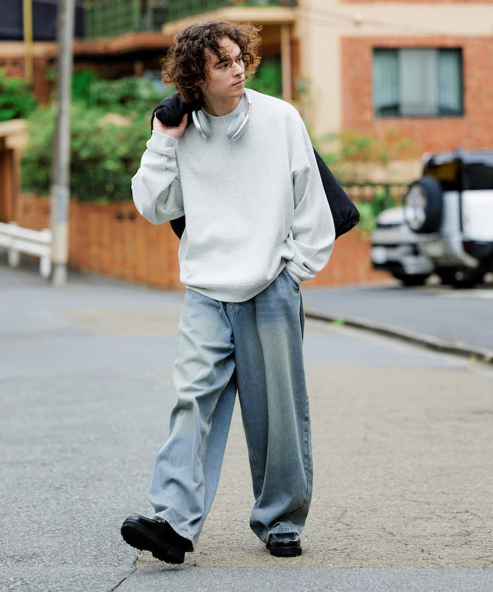 12oz Short Length Heavyweight Crew Neck Sweat/Short Length 【Limited Edition】