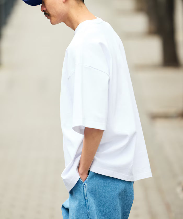 9 oz Heavyweight Big Silhouette Henley Neck T-Shirt/Heavyweight 【Limited Edition】