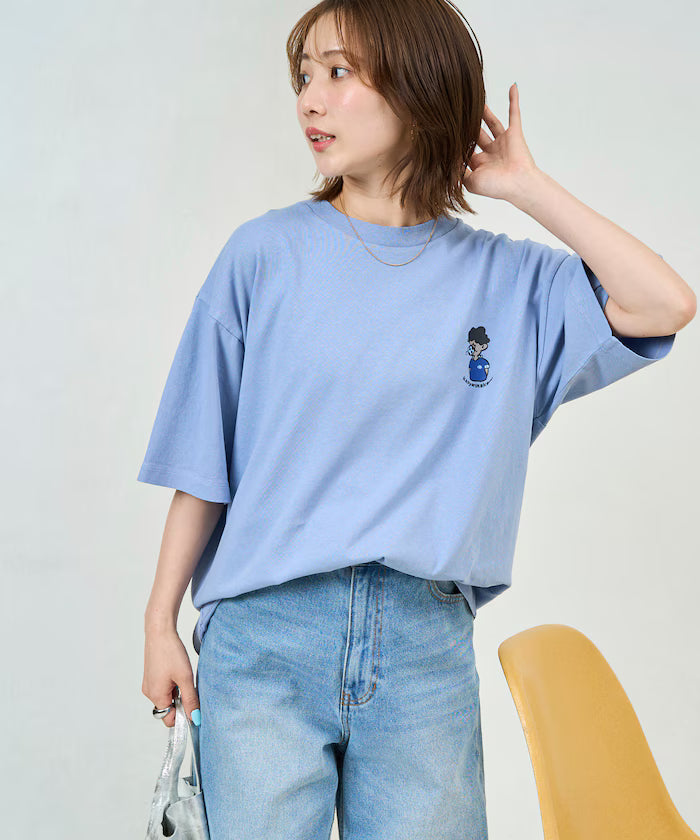[Starting sale on May 22 at 12:00] kaoyorinakami × FREAK'S STORE/ Kaoyorinakami limited edition soccer ball boy Tee