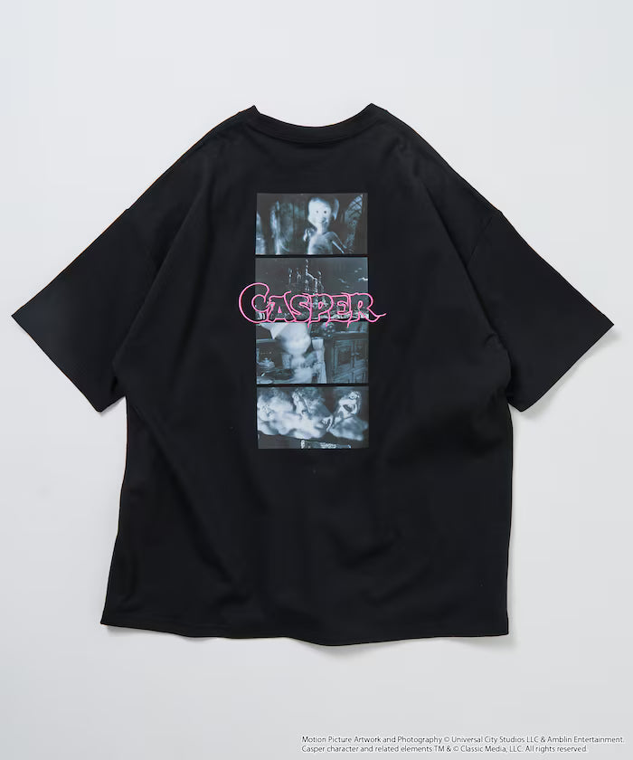 Casper Exclusive Big Silhouette Back Print Crew Neck T-Shirt [Limited Edition]