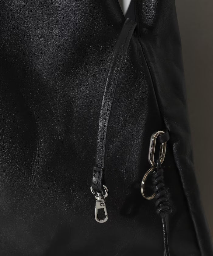 Big Leather Marche Bag / Big Leather Marche Bag / Cowhide / Water-resistant leather