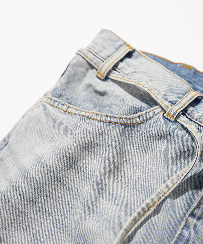 Selvedge Denim Baggy Shorts