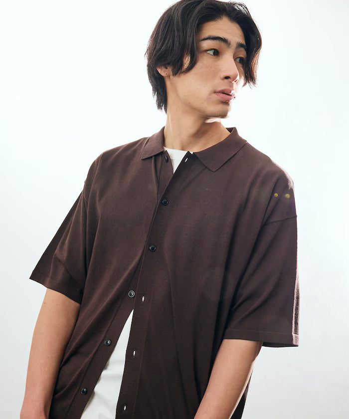Relax Fit Relax Fit Cool Touch Polo Color Short Sleeve Knit Shirt [Limited Edition]