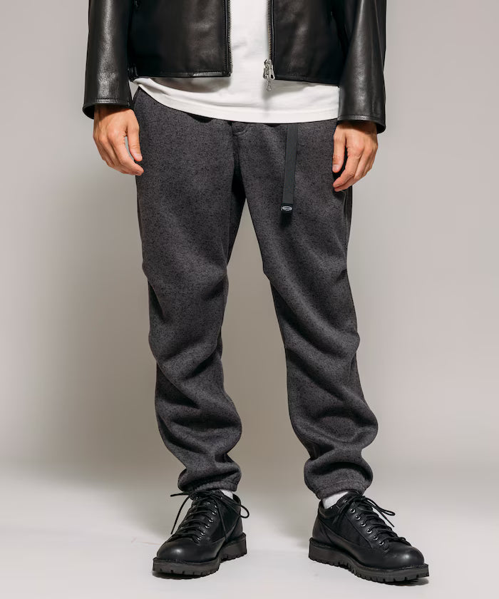 Relaxed Fit Knit Fleece Easy Jogger Pants