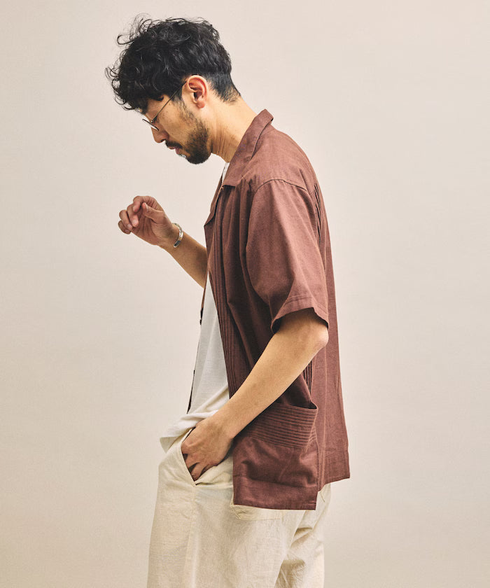 New Color Added: India-Made Relaxed Fit Cuban Shirt Short Sleeve