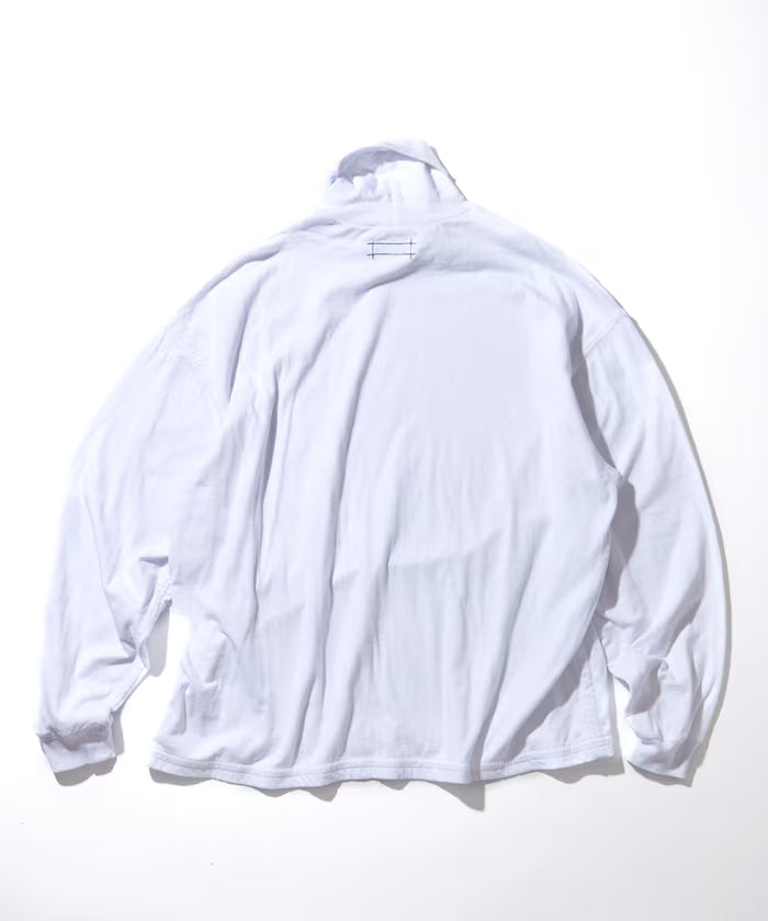 Double Face Cotton Turtleneck Shirt