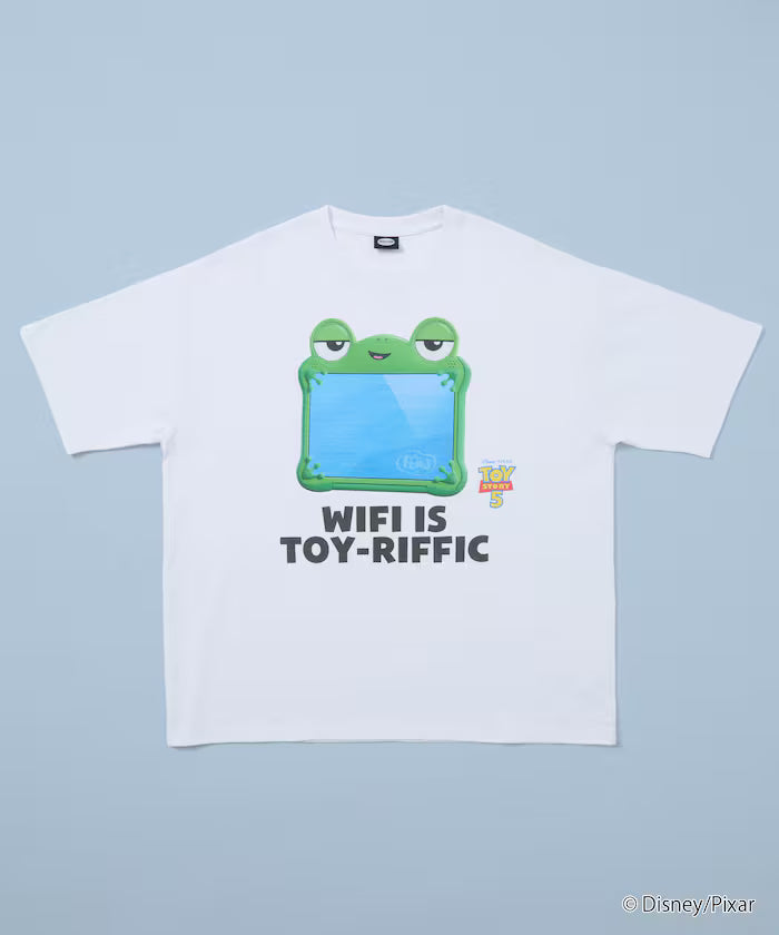 [Sales start on May 22 at 12:00] 'Toy Story 5' Design Exclusive Character Crew Neck Printed T-Shirt [Limited Edition]