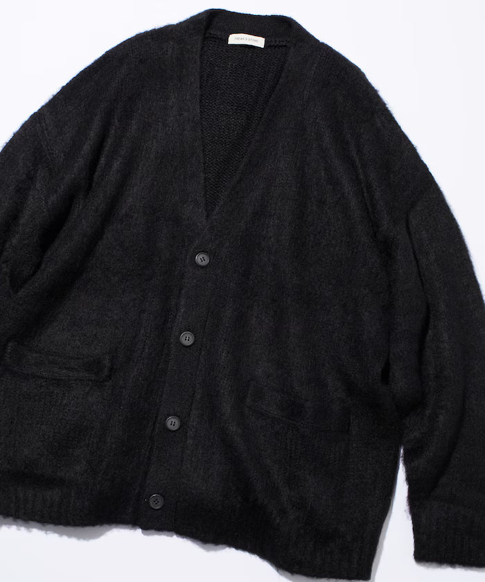 Relax Fit Shaggy Knit Loose Cardigan 【Limited Edition】