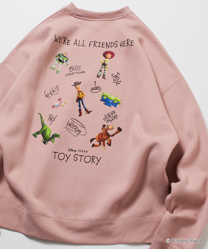 TOY STORY / Toy Story / Exclusive Back Print Crew Neck Sweat / RANDOM [Limited Edition]