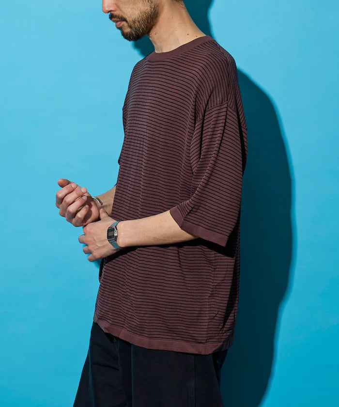 [New Color Added] SUPER ICE / Super Ice Crew Neck Knit T-Shirt / Contact Cooling