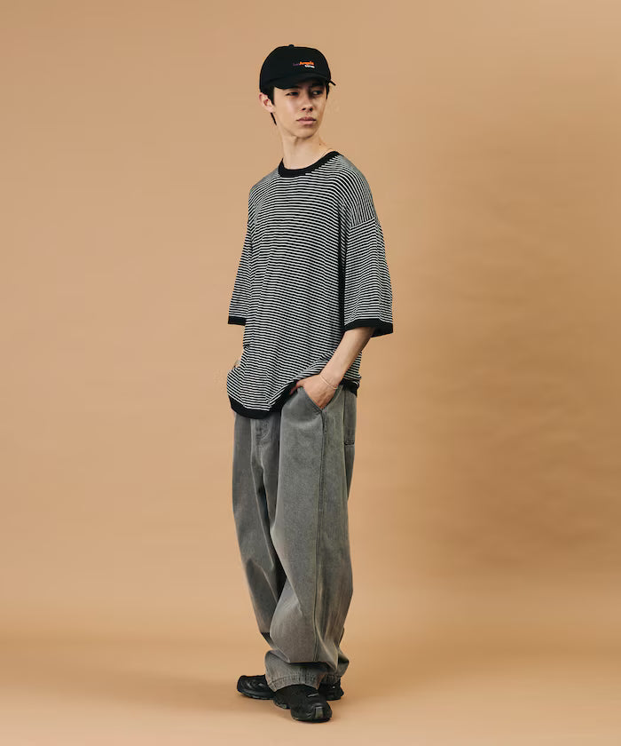 [New Color Added] SUPER ICE / Super Ice Crew Neck Knit T-Shirt / Contact Cooling