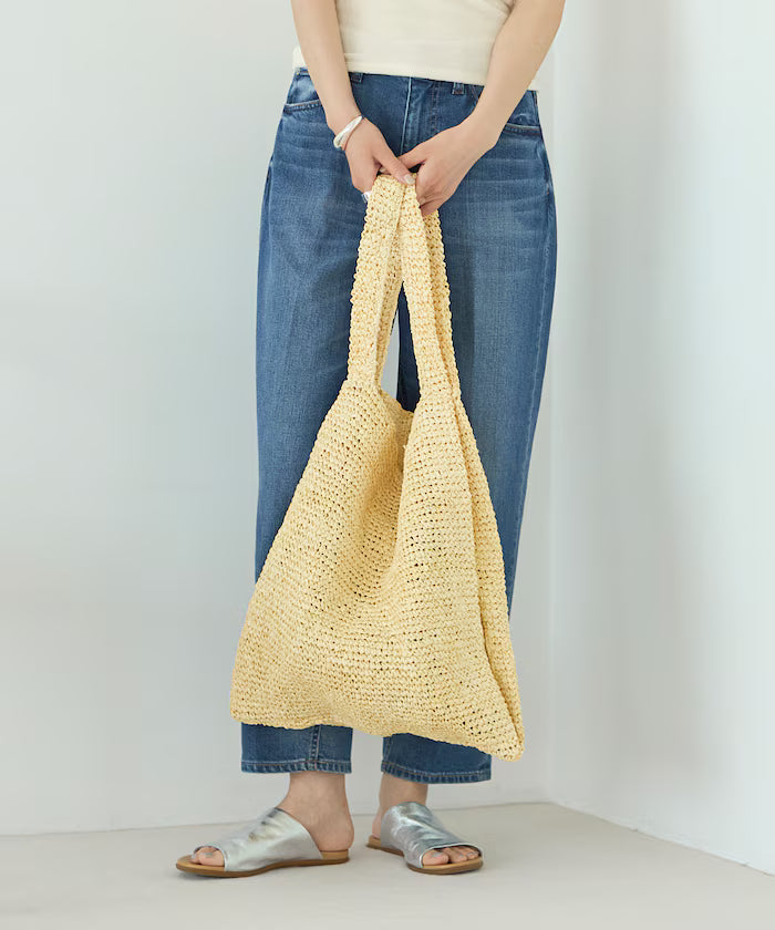 Raffia Tote Bag