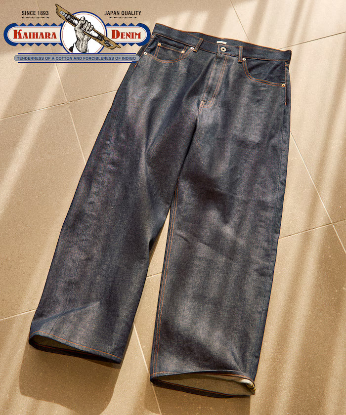 [Made in Japan] JAPAN DENIM WIDE 5PKT PANTS