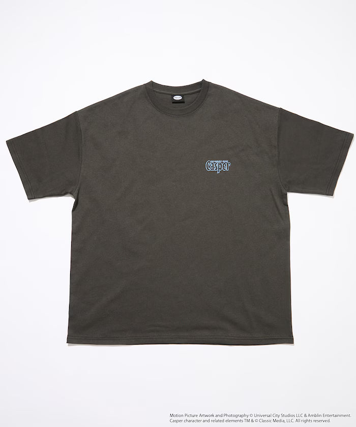 Casper the Friendly Ghost/キャスパー 別注 ビッグシルエット バックプリント クルーネックTシャツ 【限定展開】