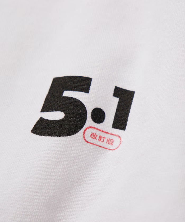 ZINE5.1＋CAHLUMN LOGO Reversible T-Shirt