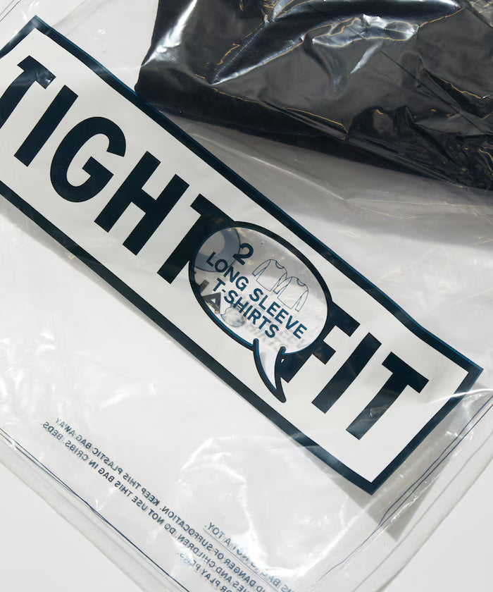 2-Pack Reversible Long Sleeve Tee “TIGHT FIT”